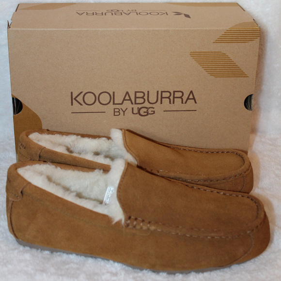 UGG KOOLABURRA MEN'S‎ SUEDE SLIP ON SLIPPERS - Picture 1 of 6